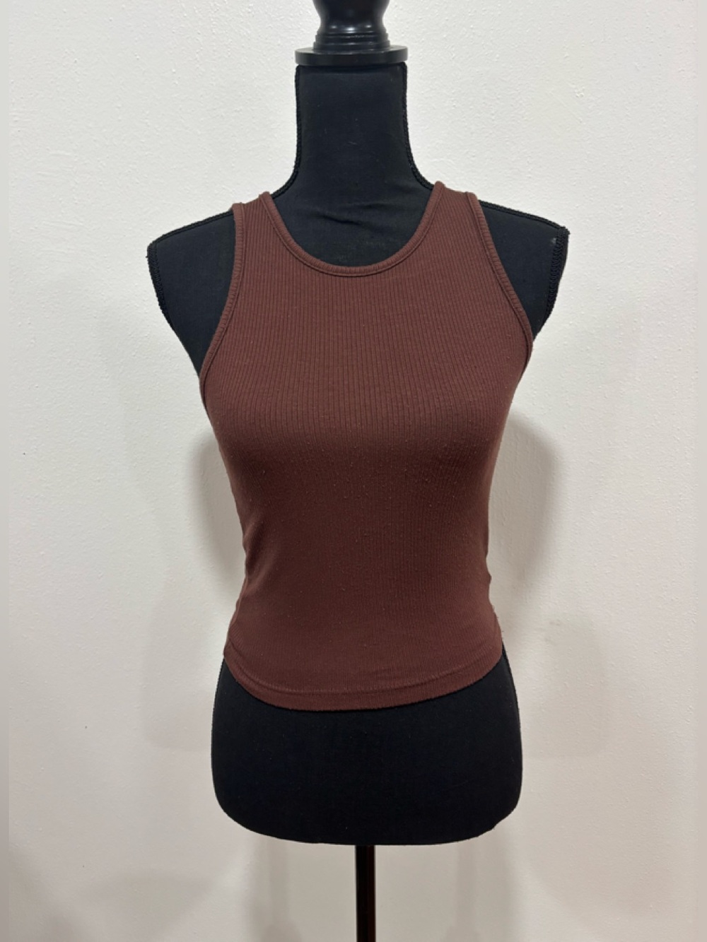 Brown Crop Top
